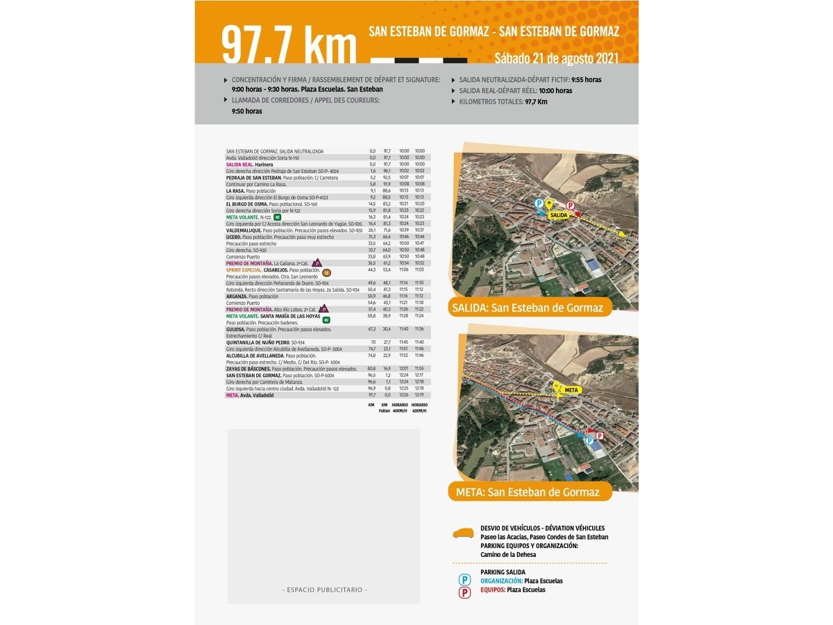 Restricciones de Tráfico Vuelta Ciclista - Imagen 3