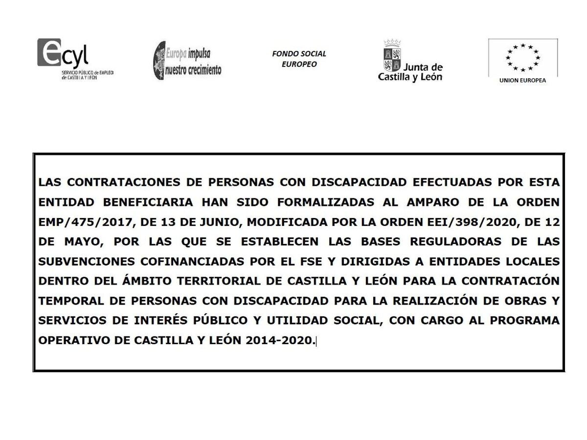 Contratación de personas con discapacidad