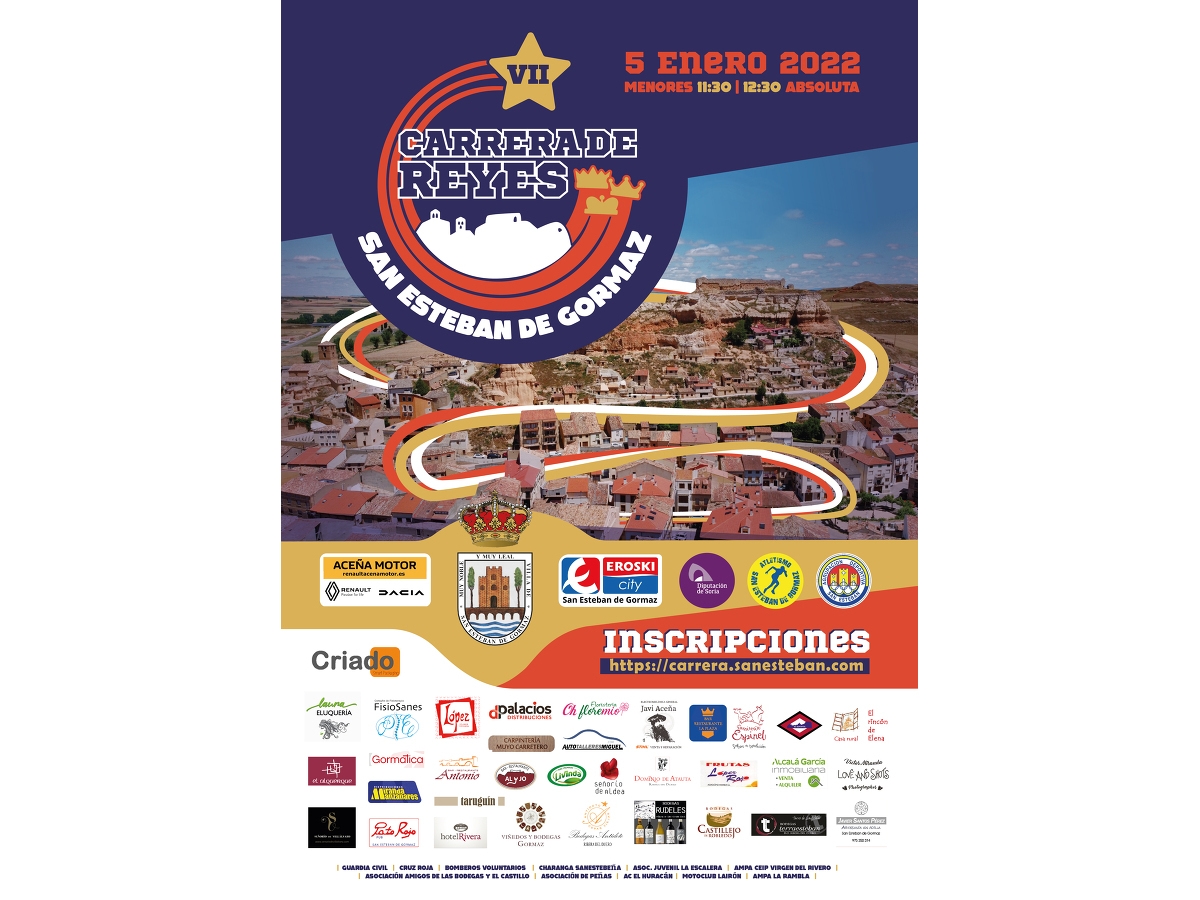 Carrera de Reyes: 5 de enero de 2022