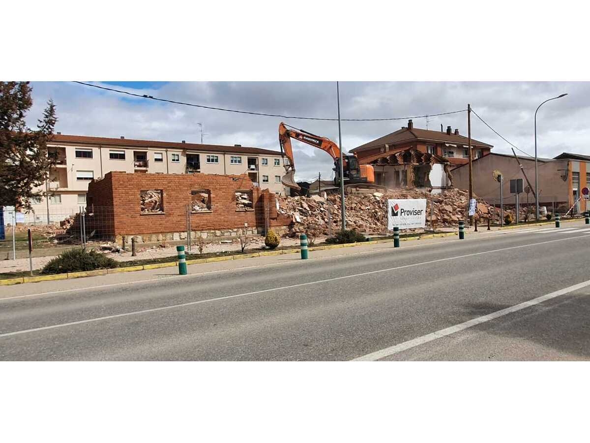 Ejecutada la demolición del Cuartel