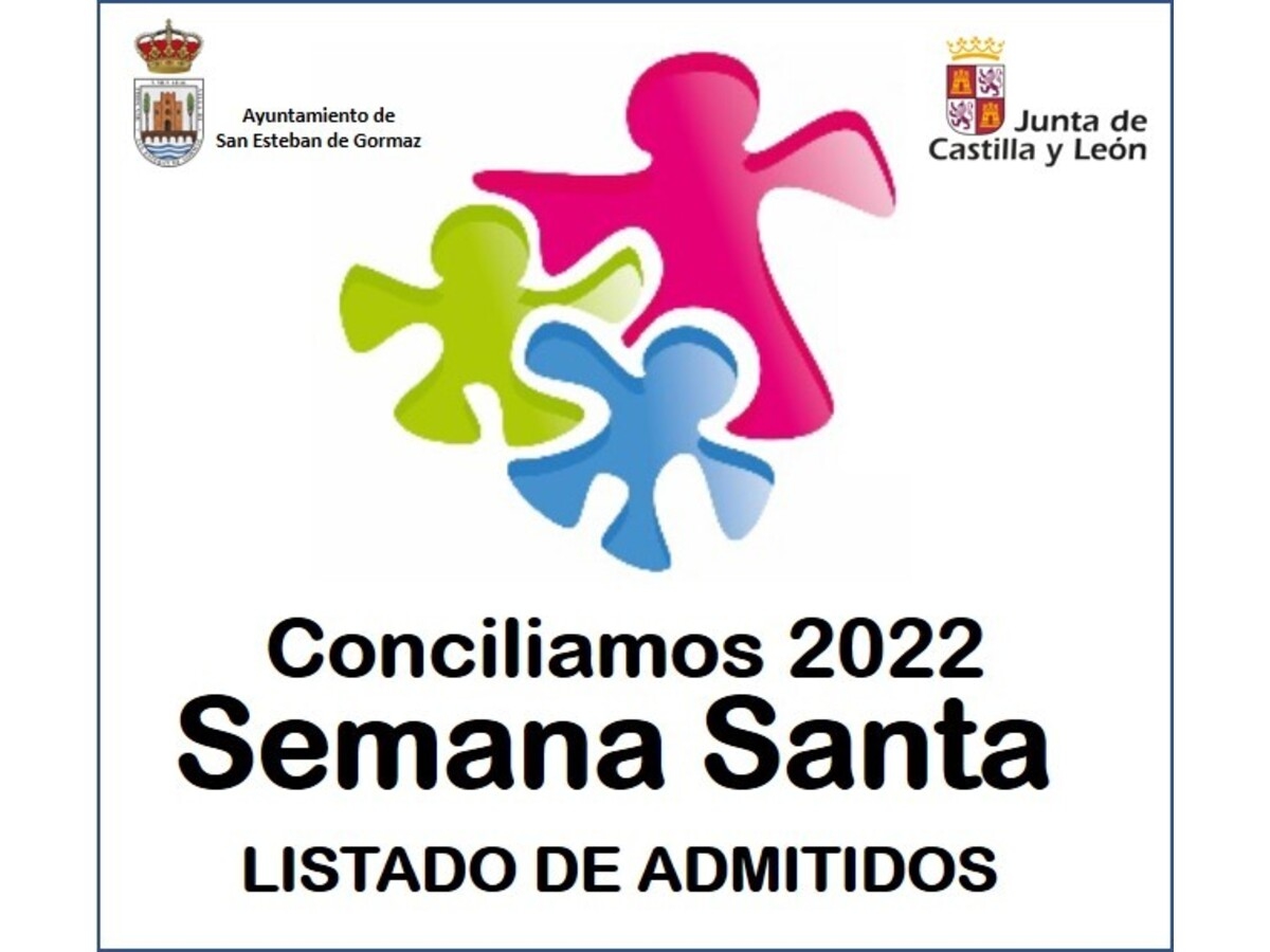 Listado de admitidos Programa Conciliamos