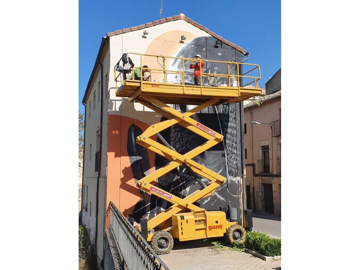 Mañana se inaugura el Mural Cidiano realizado por Diego AS - Imagen 4