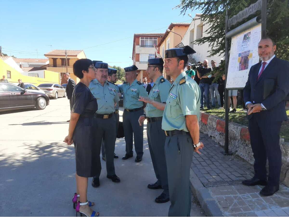 Grande-Marlaska visita las obras del acuartelamiento de la G. Civil. - Imagen 3