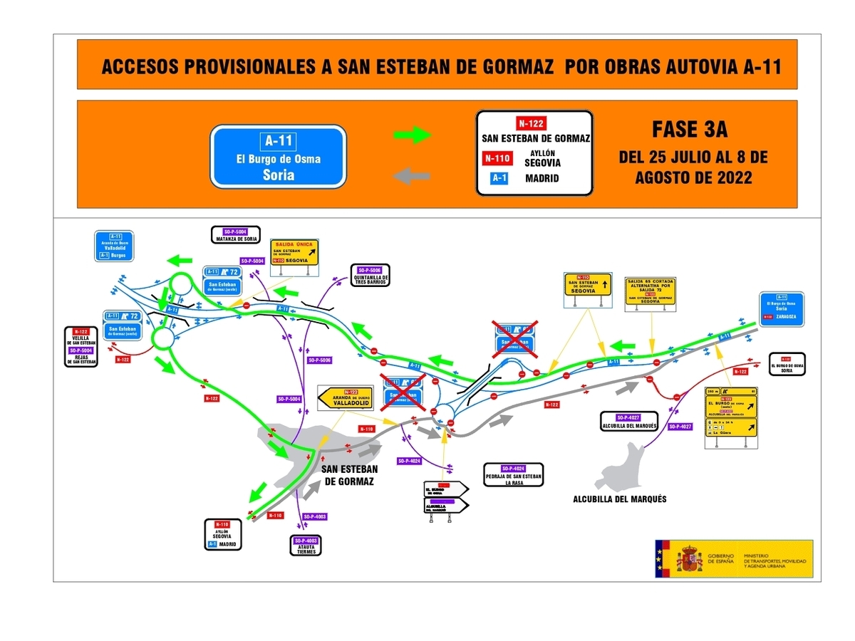 Fase IIIa: Autovía A11