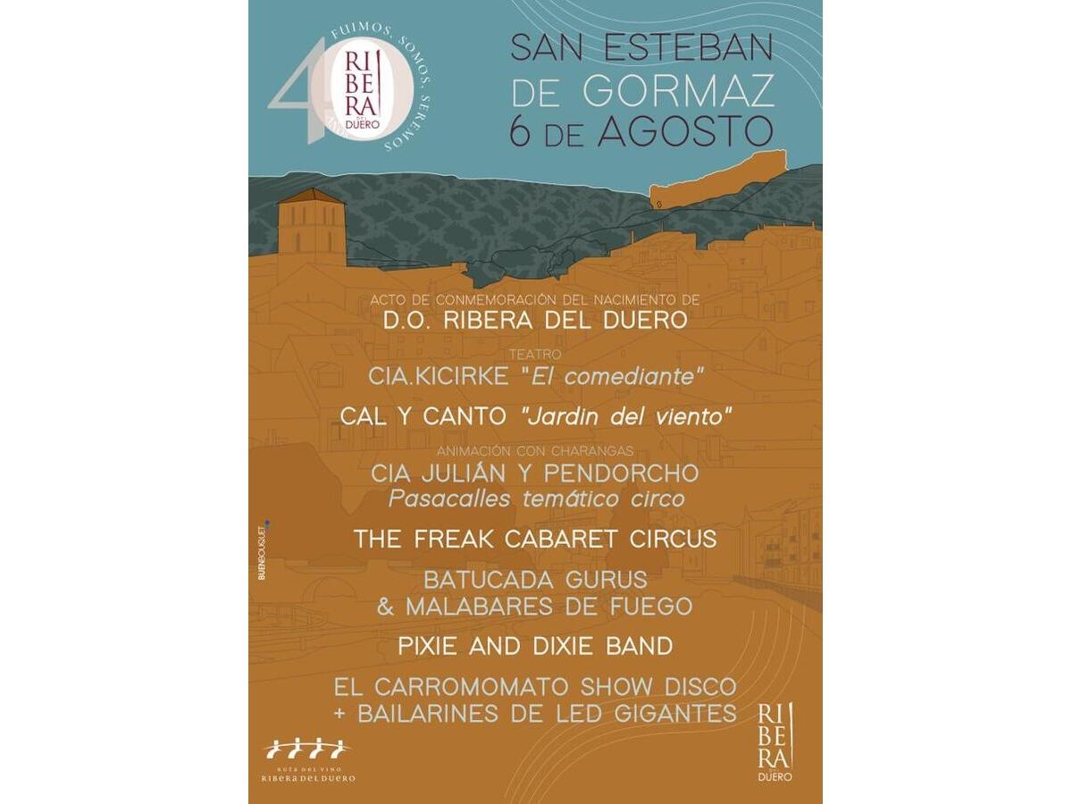 40 Aniversario Ribera del Duero en San Esteban de Gormaz