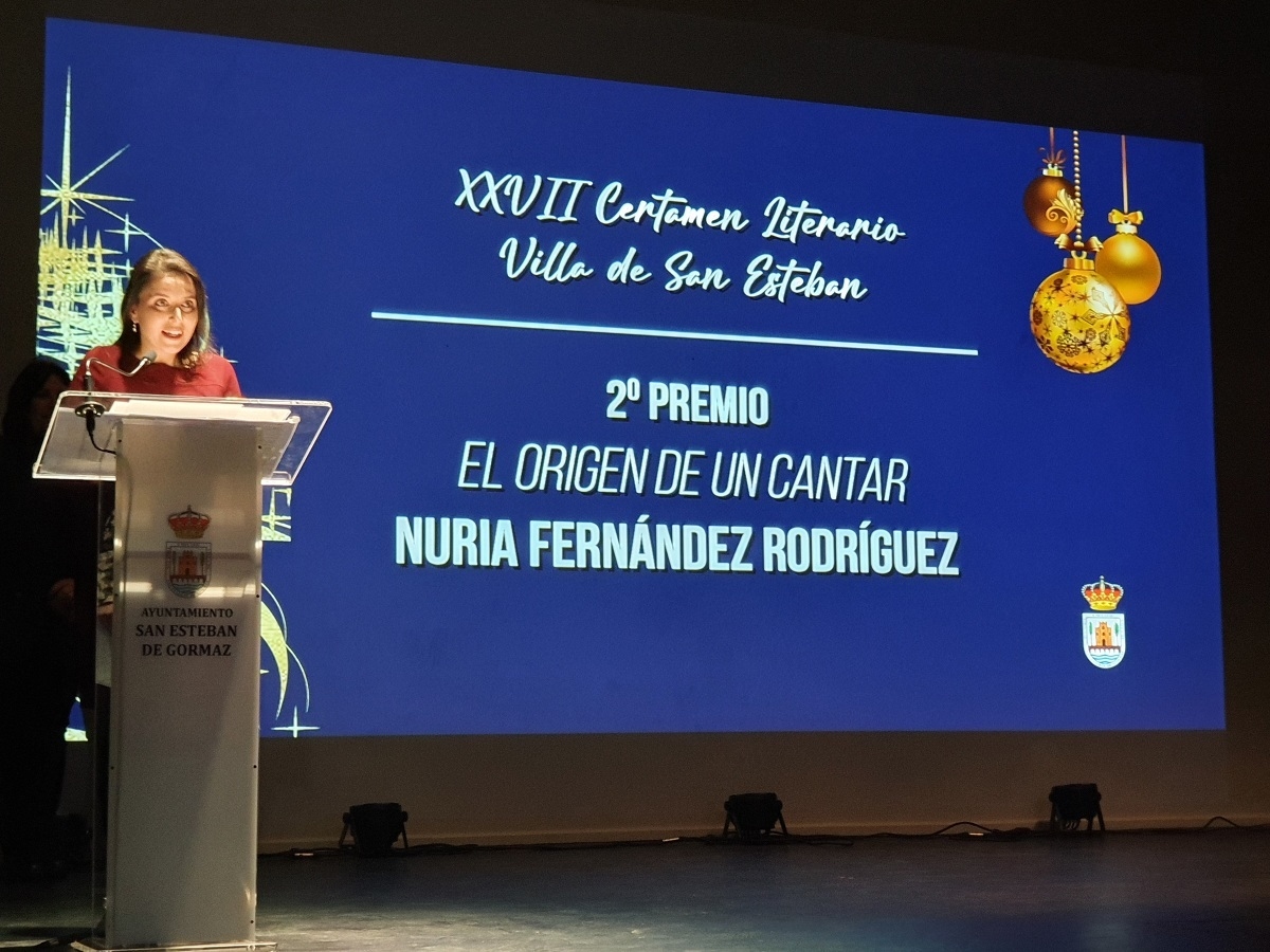 Mª José Boscá Blanch, primer premio del Certamen Literario - Imagen 2