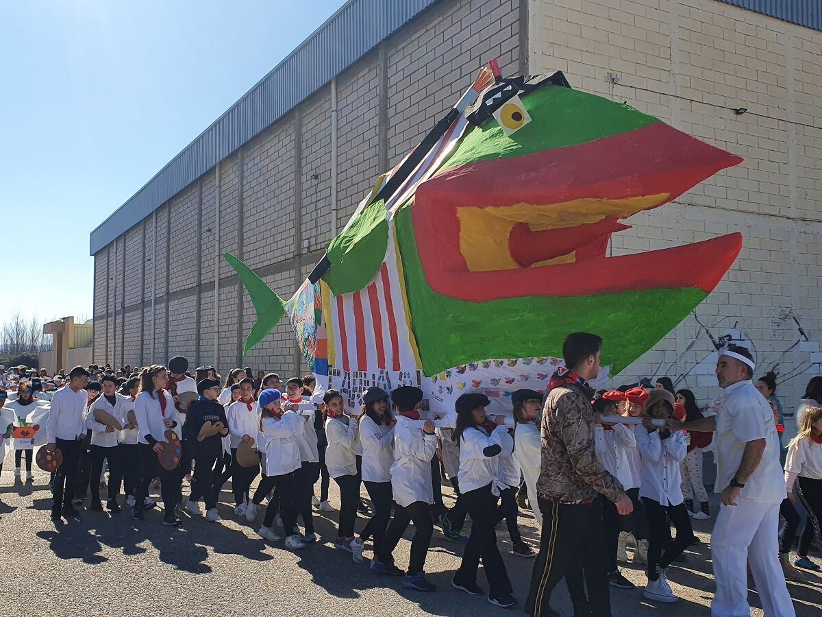 Corte de la Calle Mayor en Carnaval