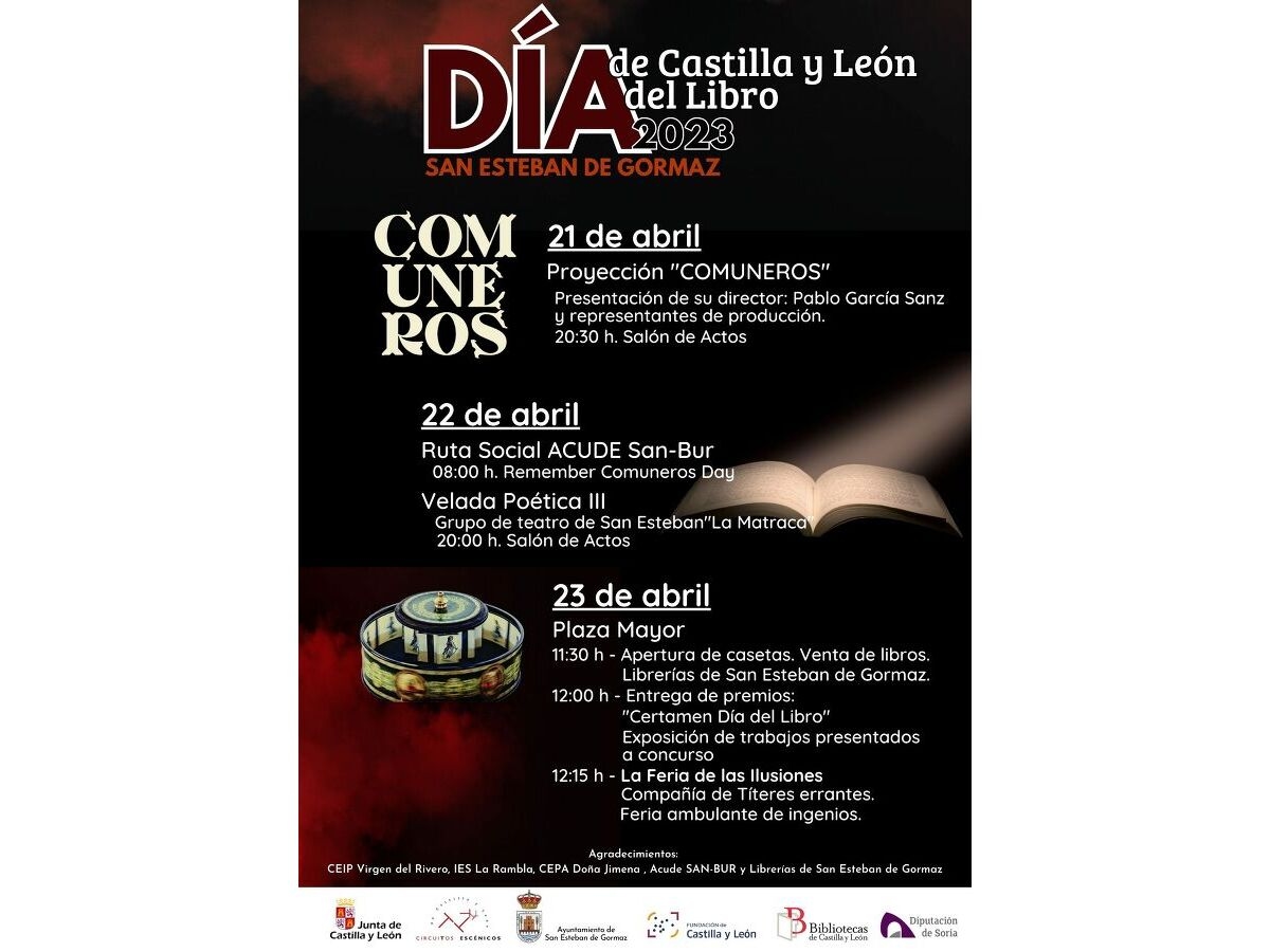 Día del Libro y de Castilla y León