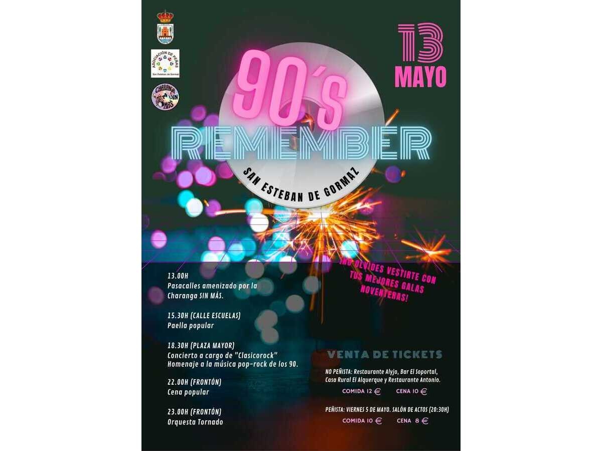 90´s Remember: corte de calles y programación - Imagen 2