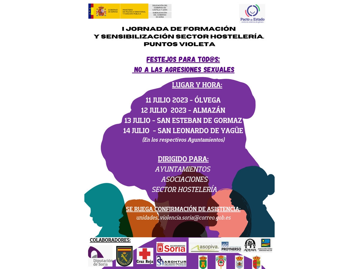 Jornada de formación y sensibilización: puntos violeta