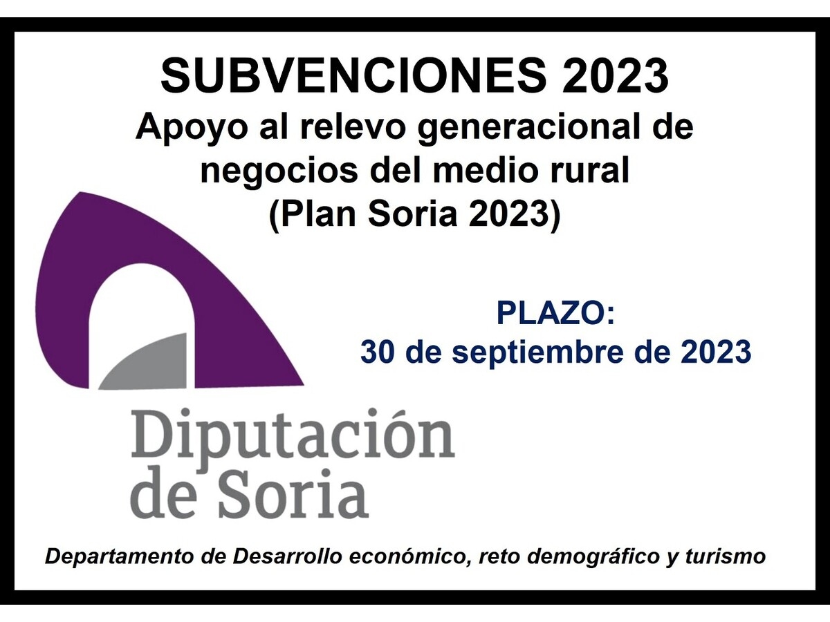 Diputación: ayudas relevo generacional de negocios
