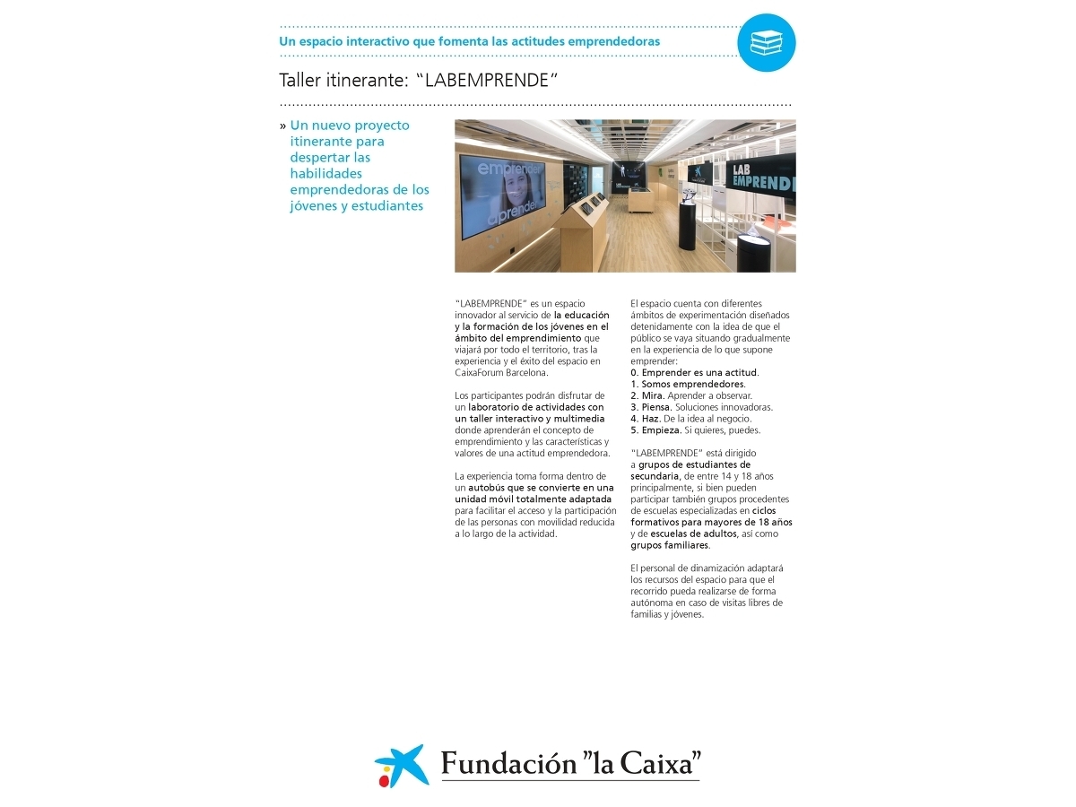 LABEMPRENDE: Talleres de emprendimiento - Imagen 2