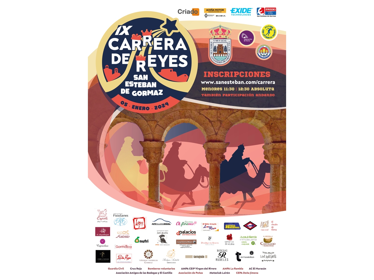 La Carrera de Reyes de San Esteban de Gormaz llega a su novena edición