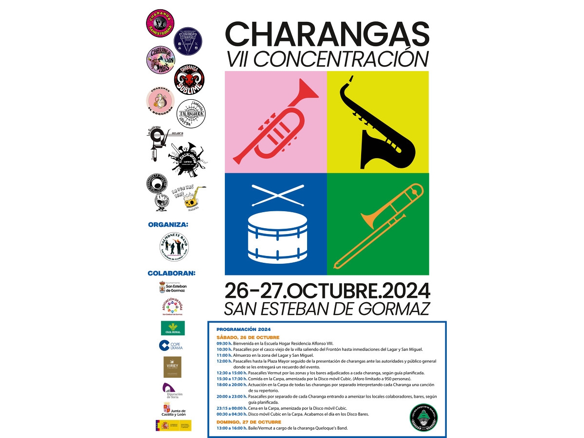 Todo listo para la VII Concentración de Charangas. 