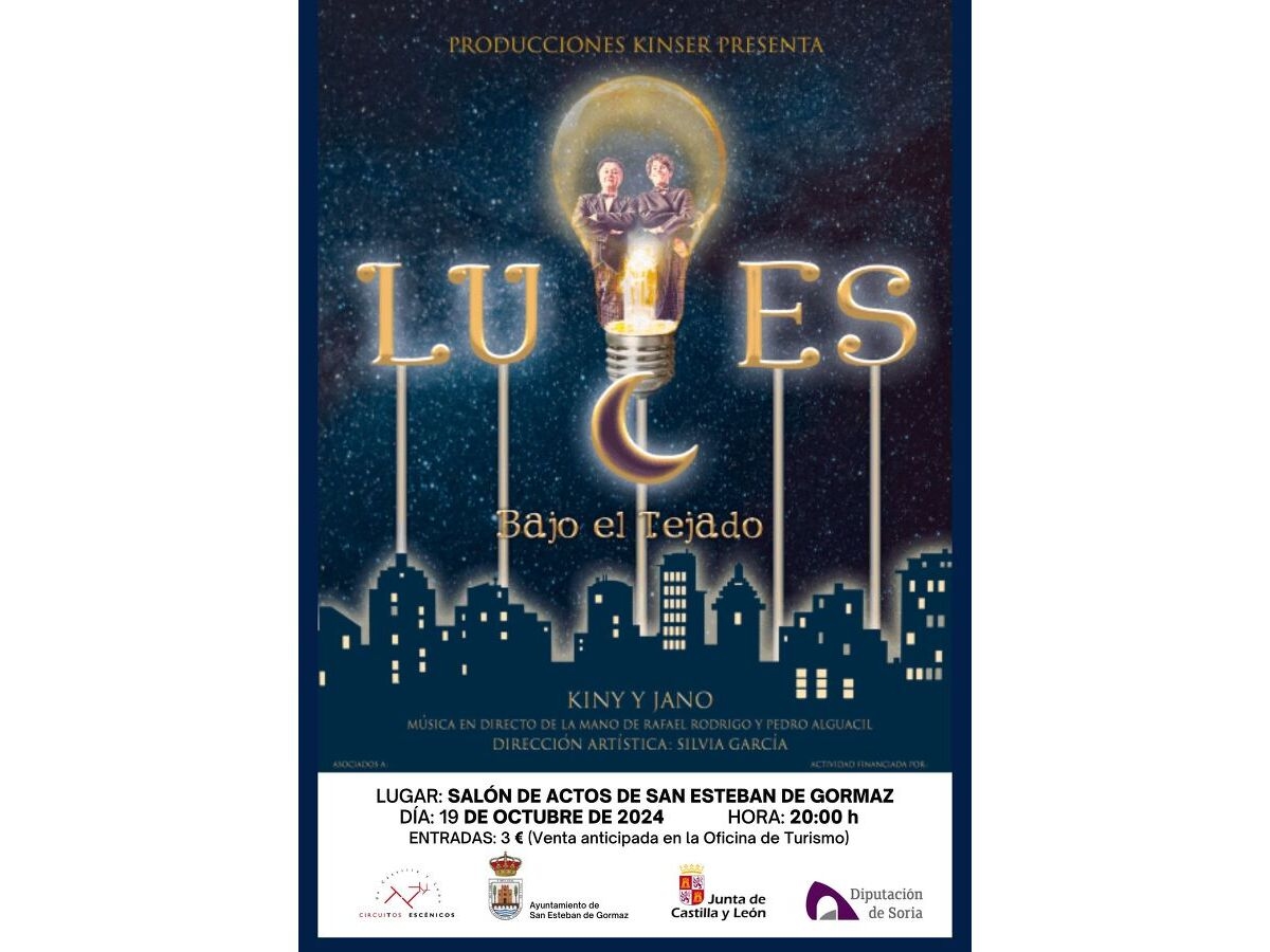 Luces bajo el tejado