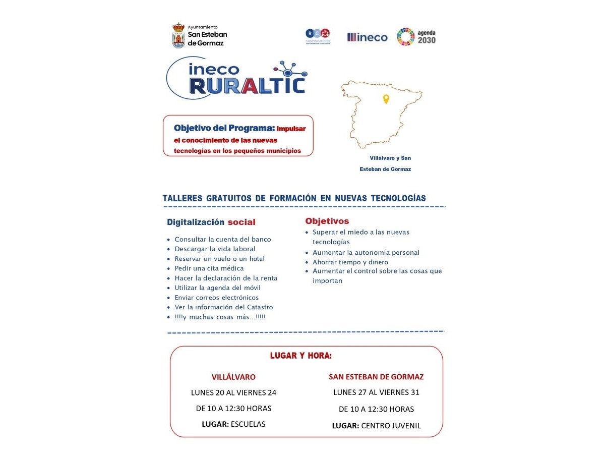 INECO RuralTic en San Esteban de Gormaz