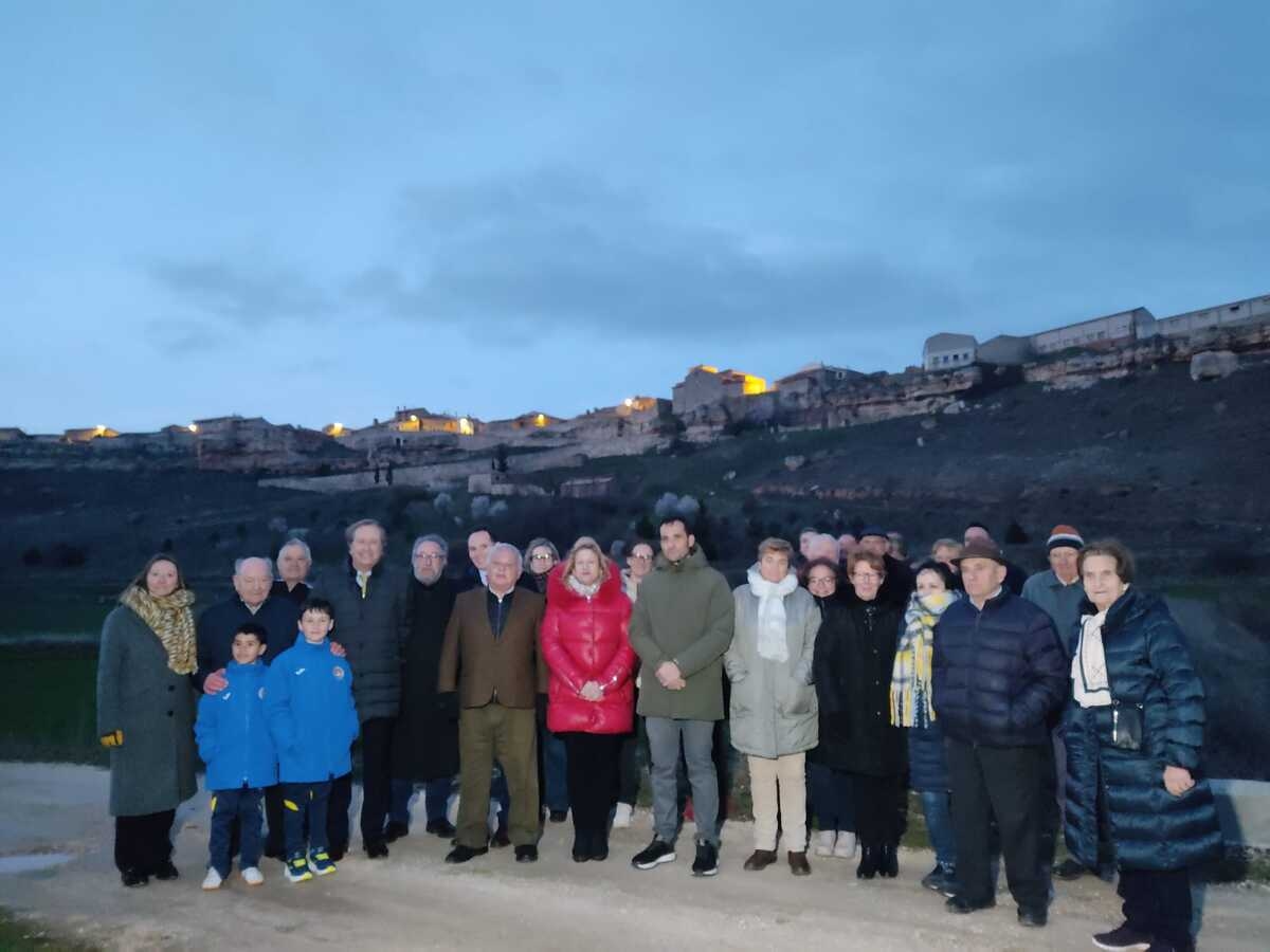 El consejero visita la iluminación del camino a El Plantío - Imagen 5