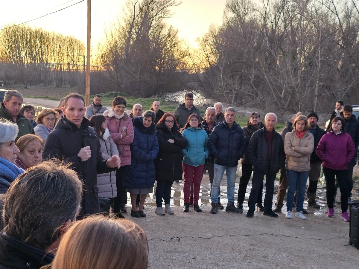 San Esteban, sobre el puente