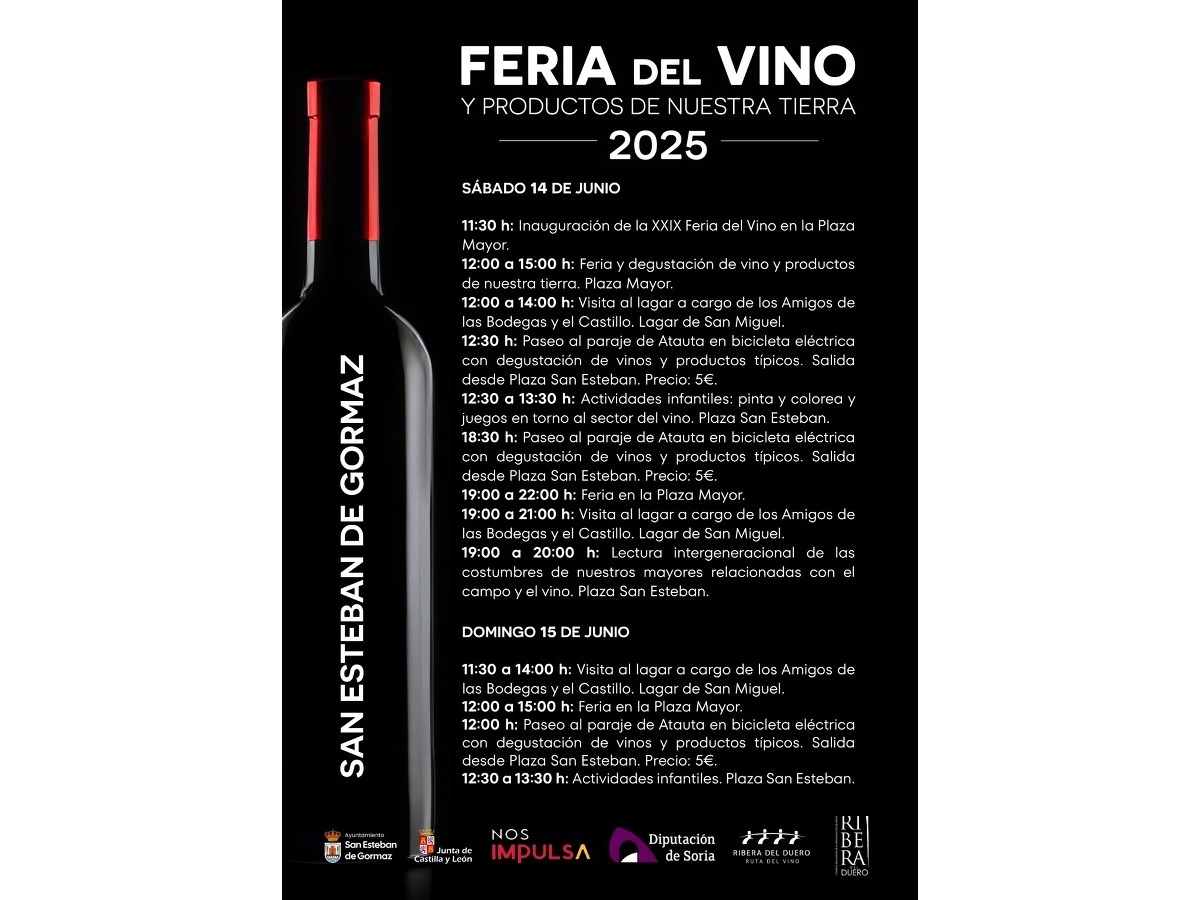 Todo listo para la Feria del Vino - Imagen 2