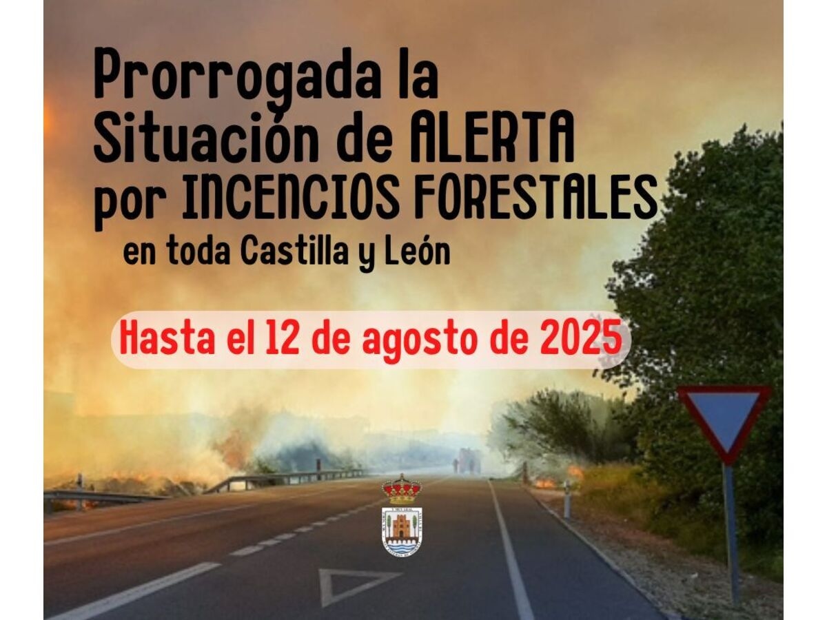 Ampliada la situación de alerta por riesgo de incendios