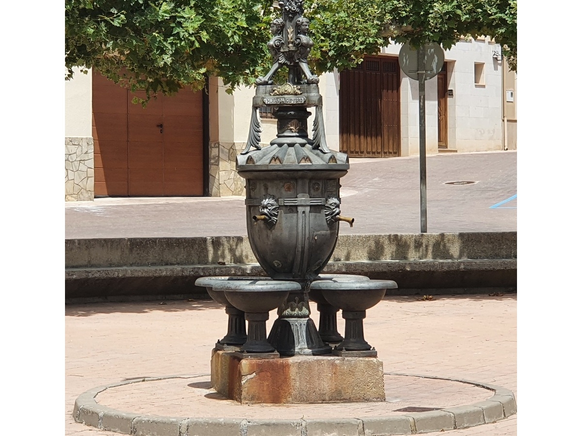 Precintado de fuentes de agua tratada