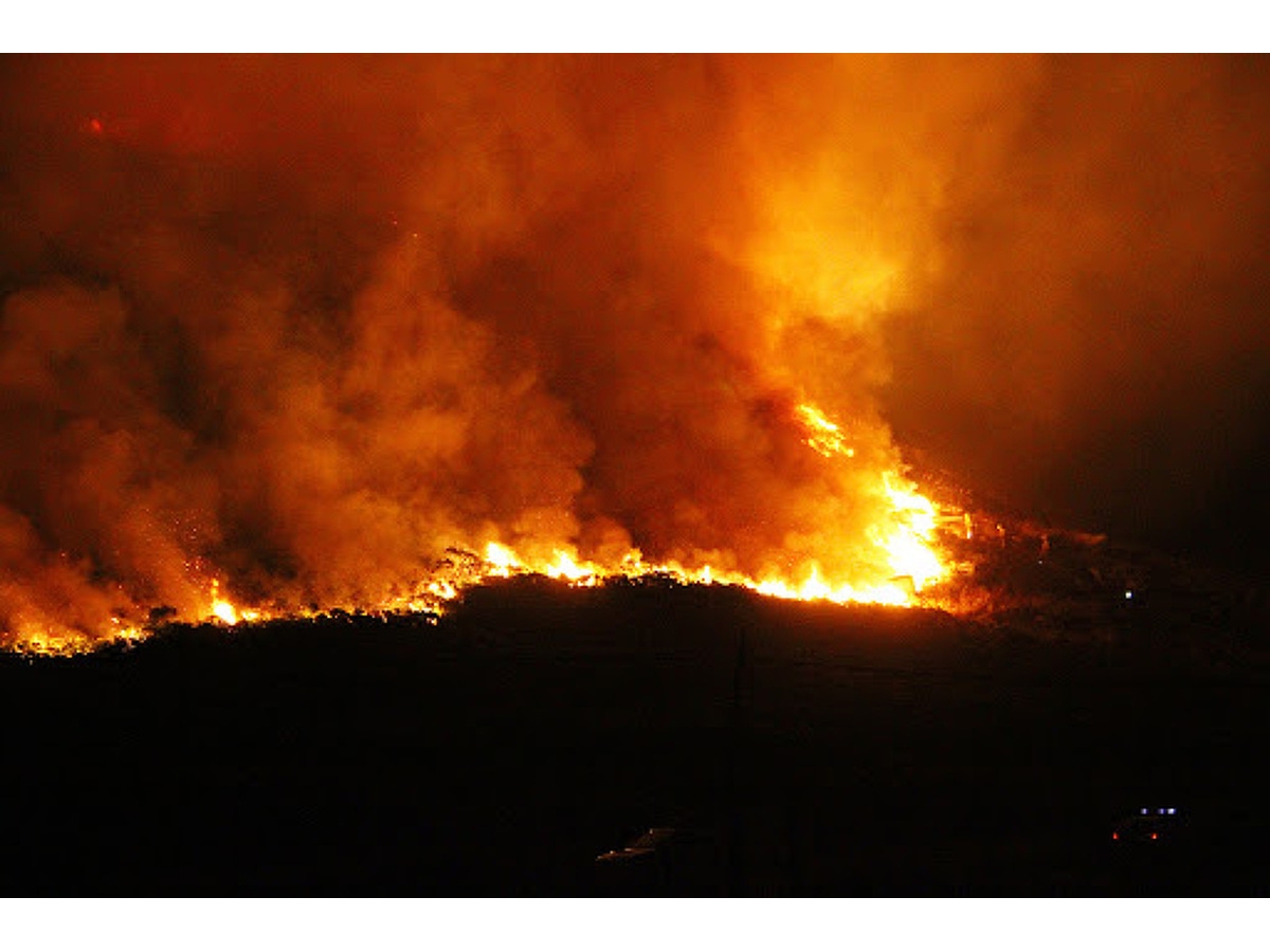 Nueva alerta de incendios: 6 y 7 de agosto