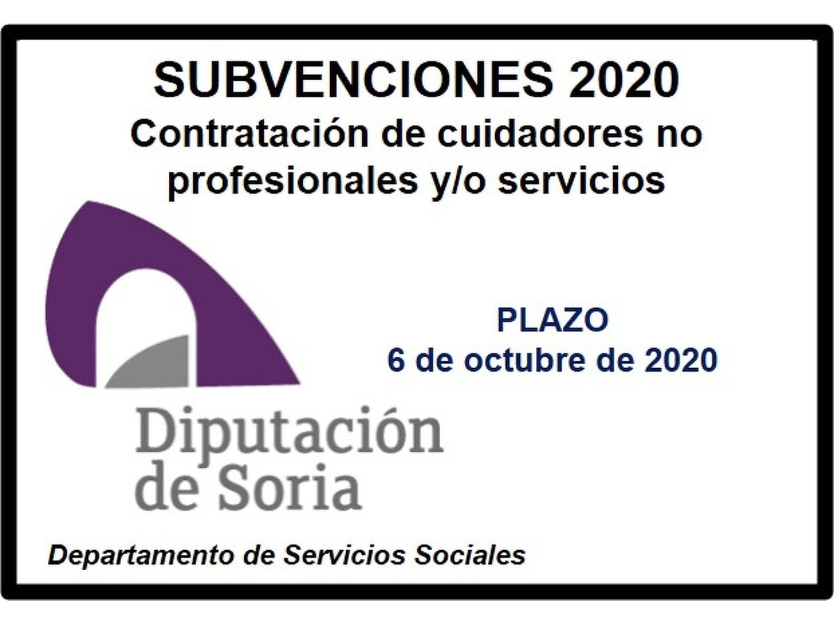 Ayudas para la contratación de cuidadores no profesionales