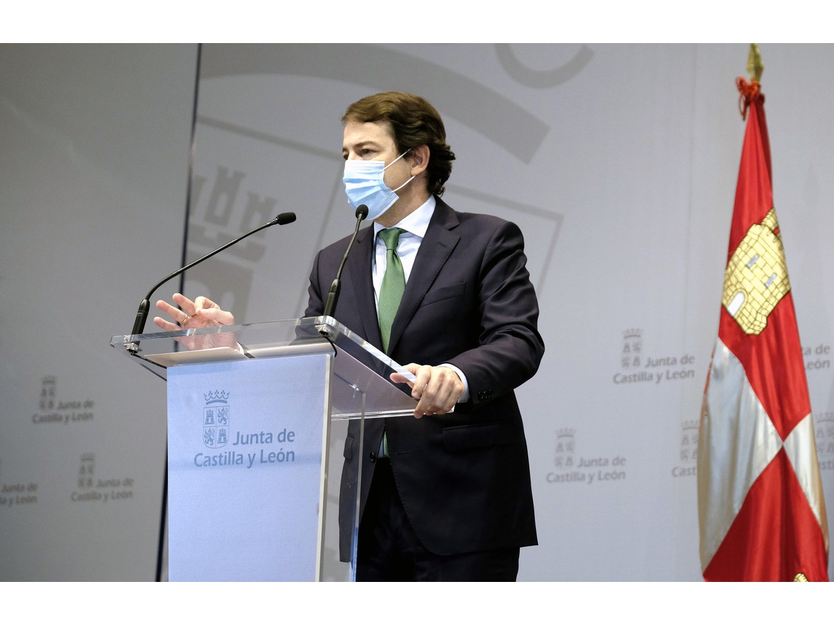El presidente de la Junta de Castilla y León anuncia nuevas medidas