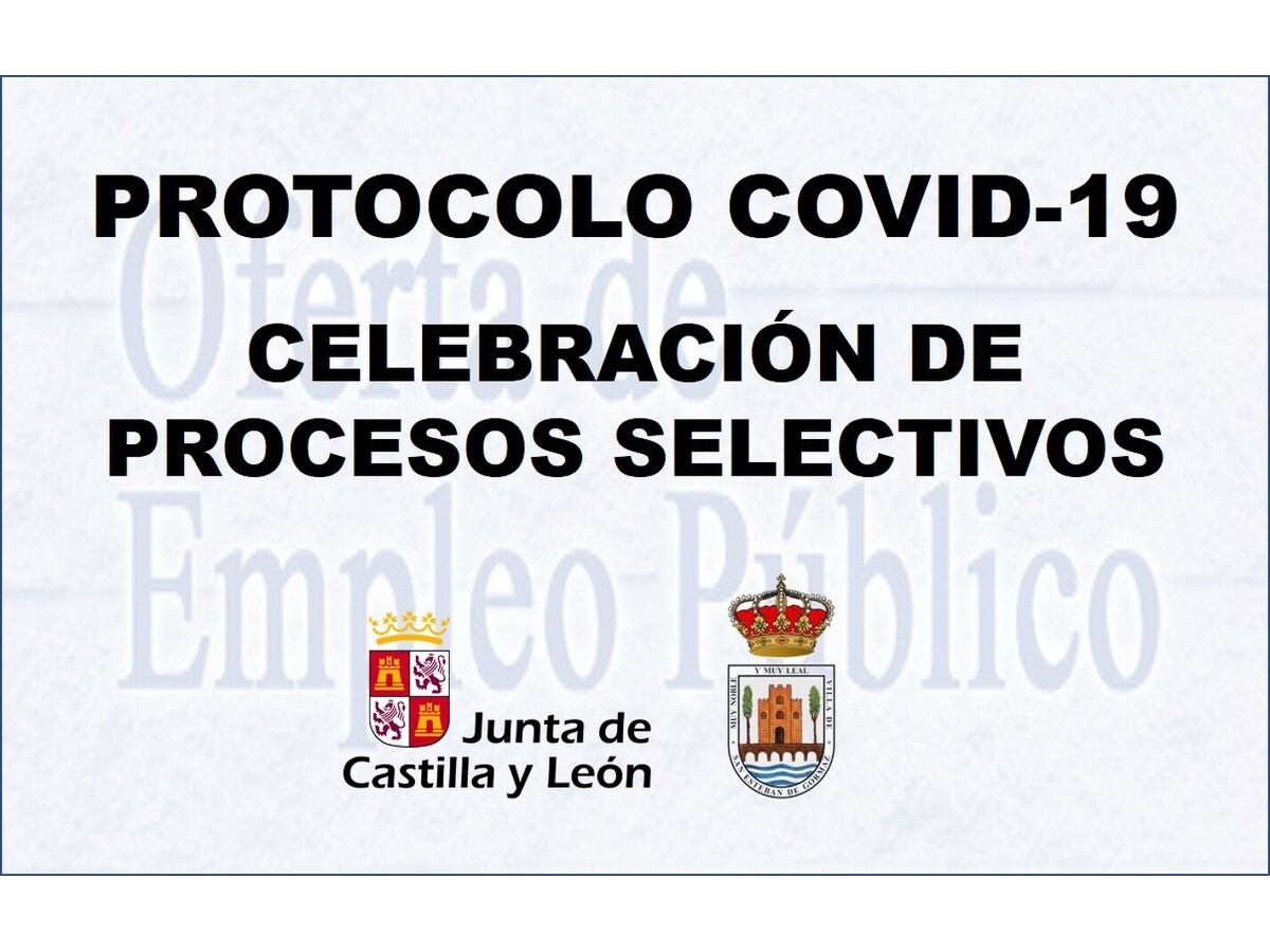Protocolo COVID19 procesos selectivos