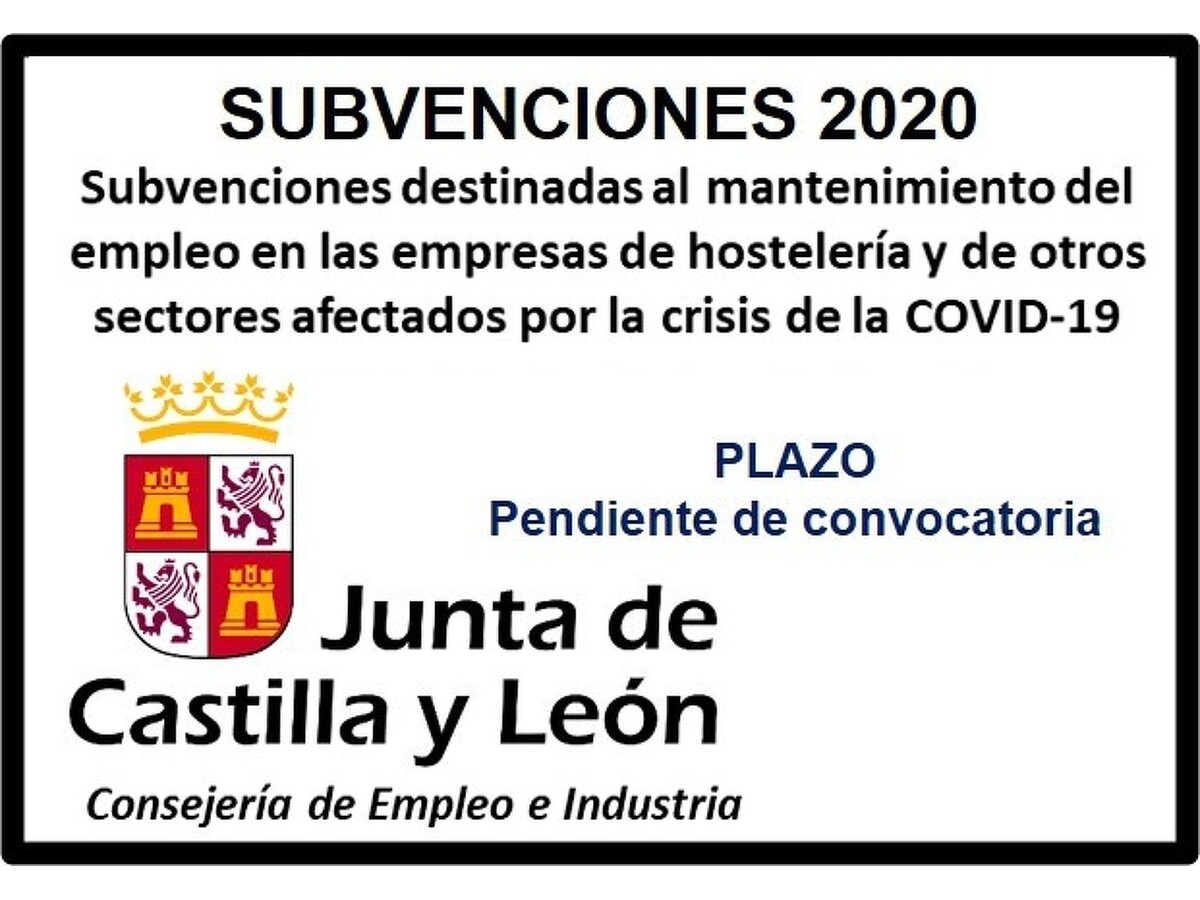 JCyL: Ayudas al mantenimiento del empleo - COVID19