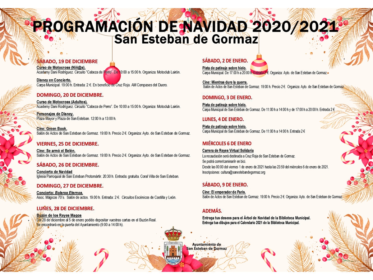 Programación de Navidad