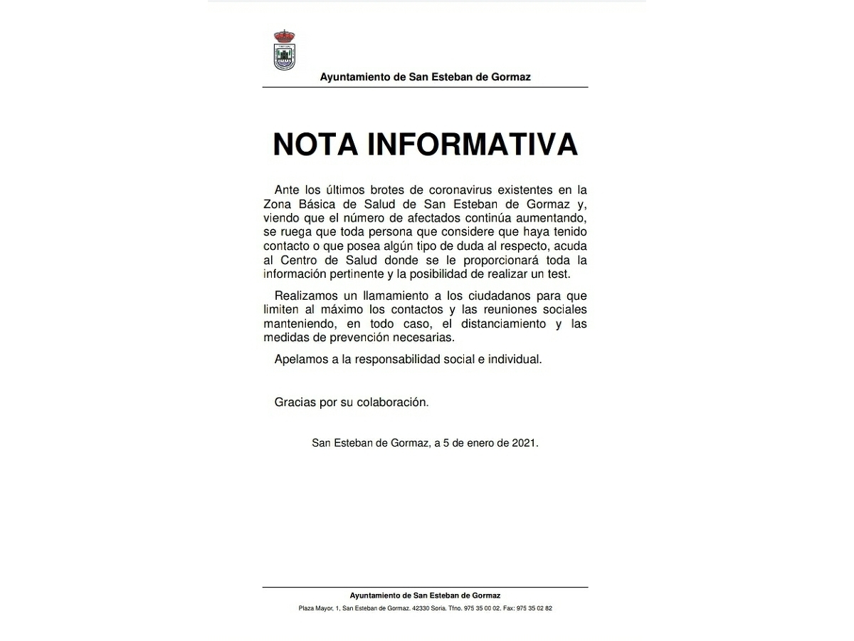 Llamamiento a los ciudadanos