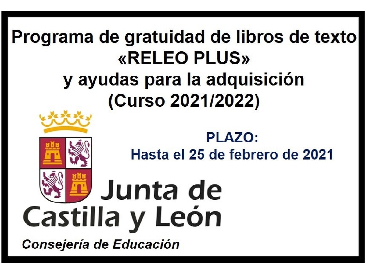 Convocatoria del programa: Releo Plus