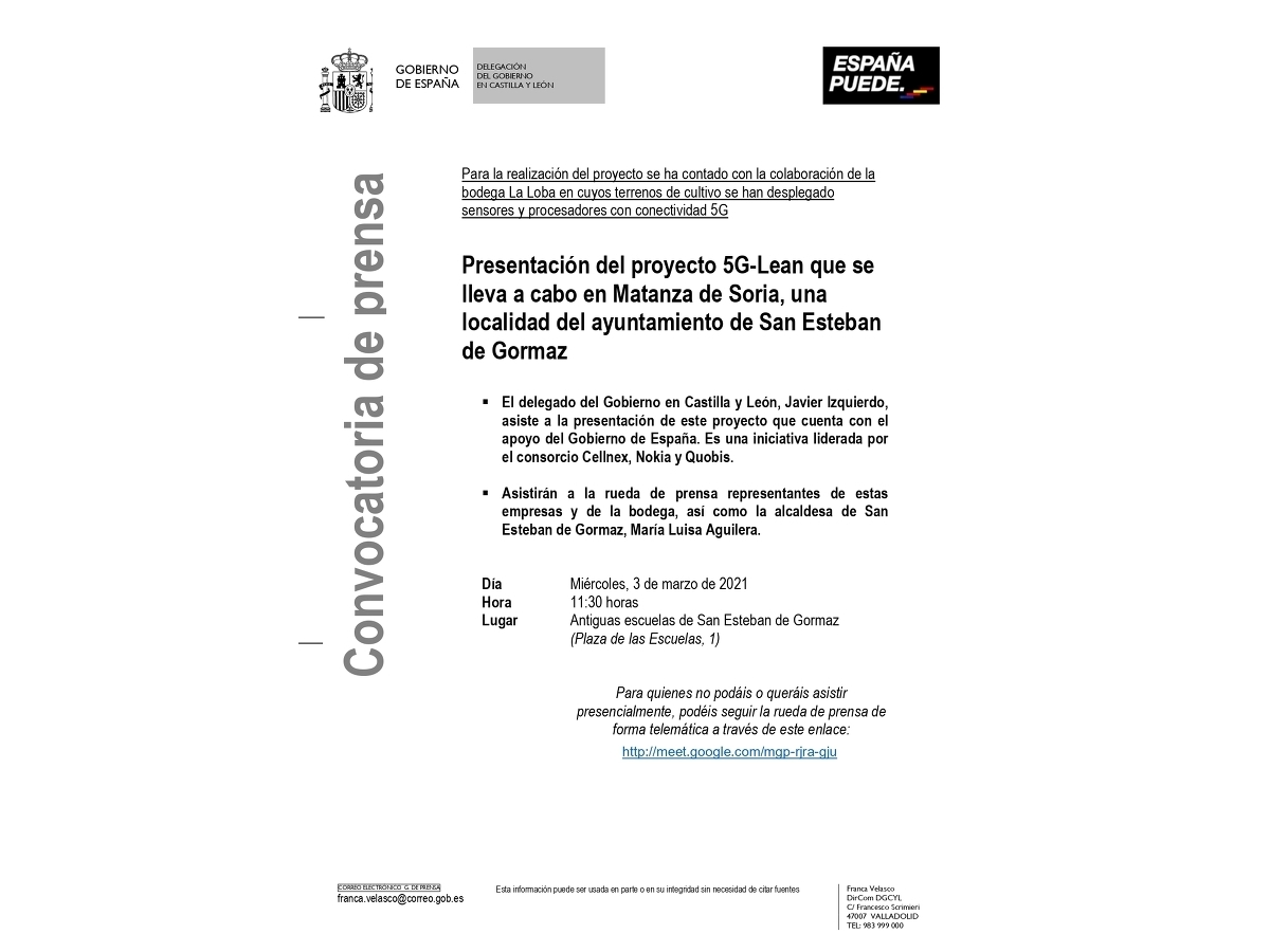 Presentación del Proyecto 5G-LEAN - Imagen 2