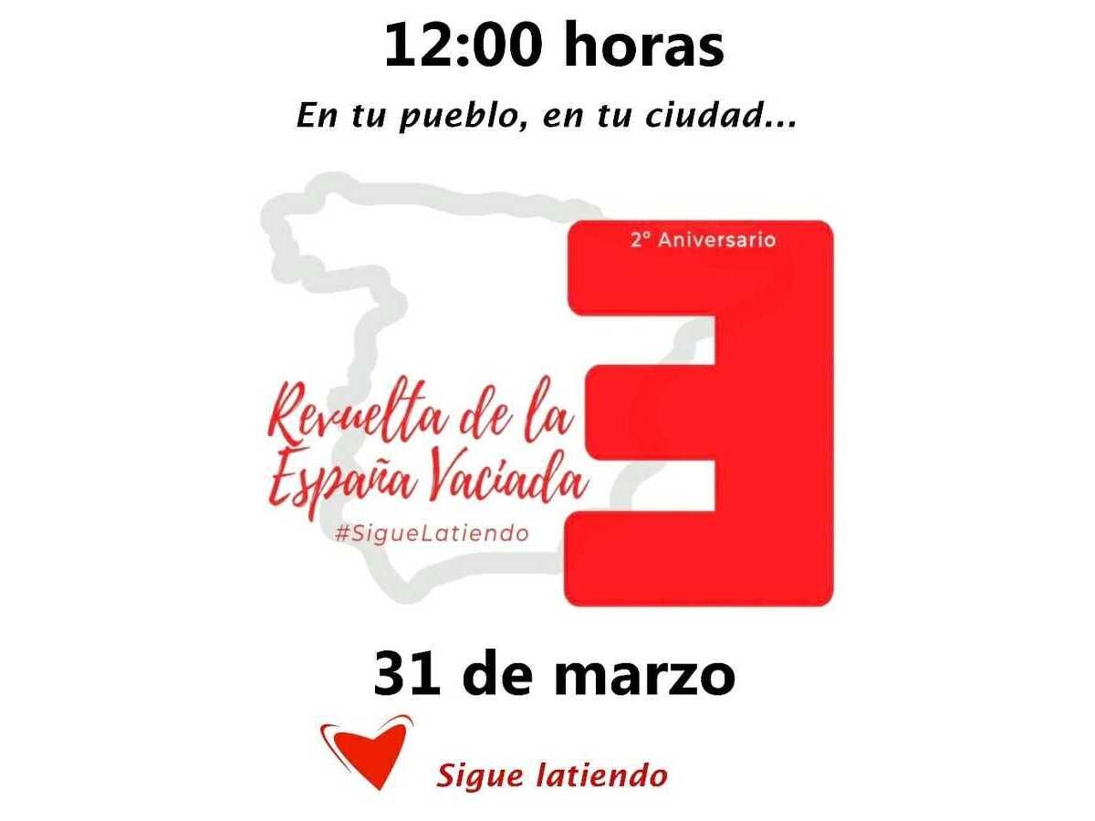 31 de marzo: 2º aniversario de la Revuelta de la España vaciada