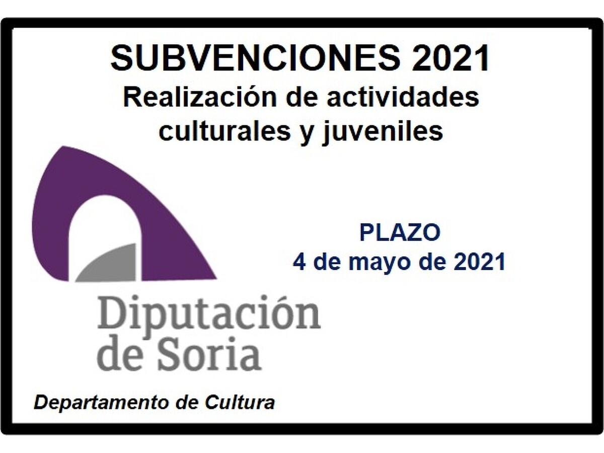 Diputación: ayudas actividades culturales y juveniles