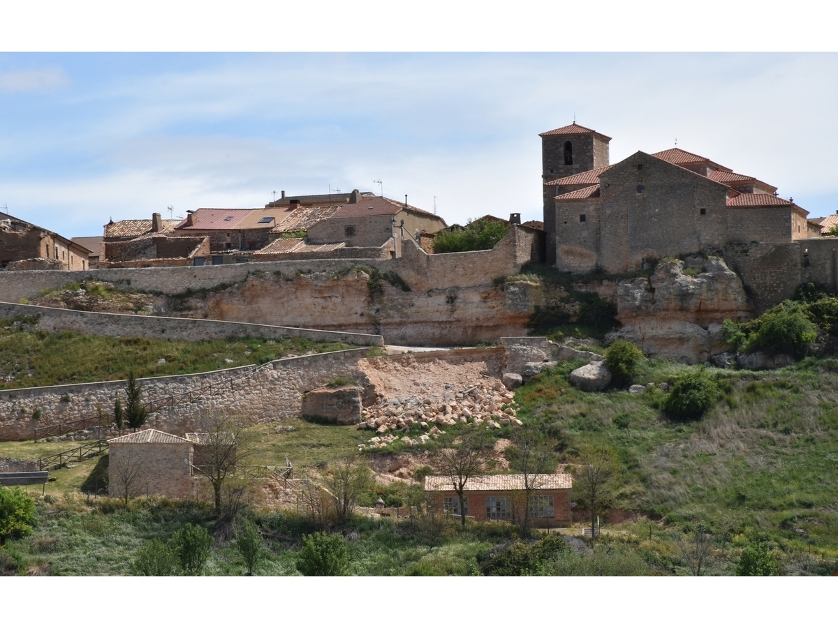 La JCyL adjudica los trabajos de reparación del muro de Atauta