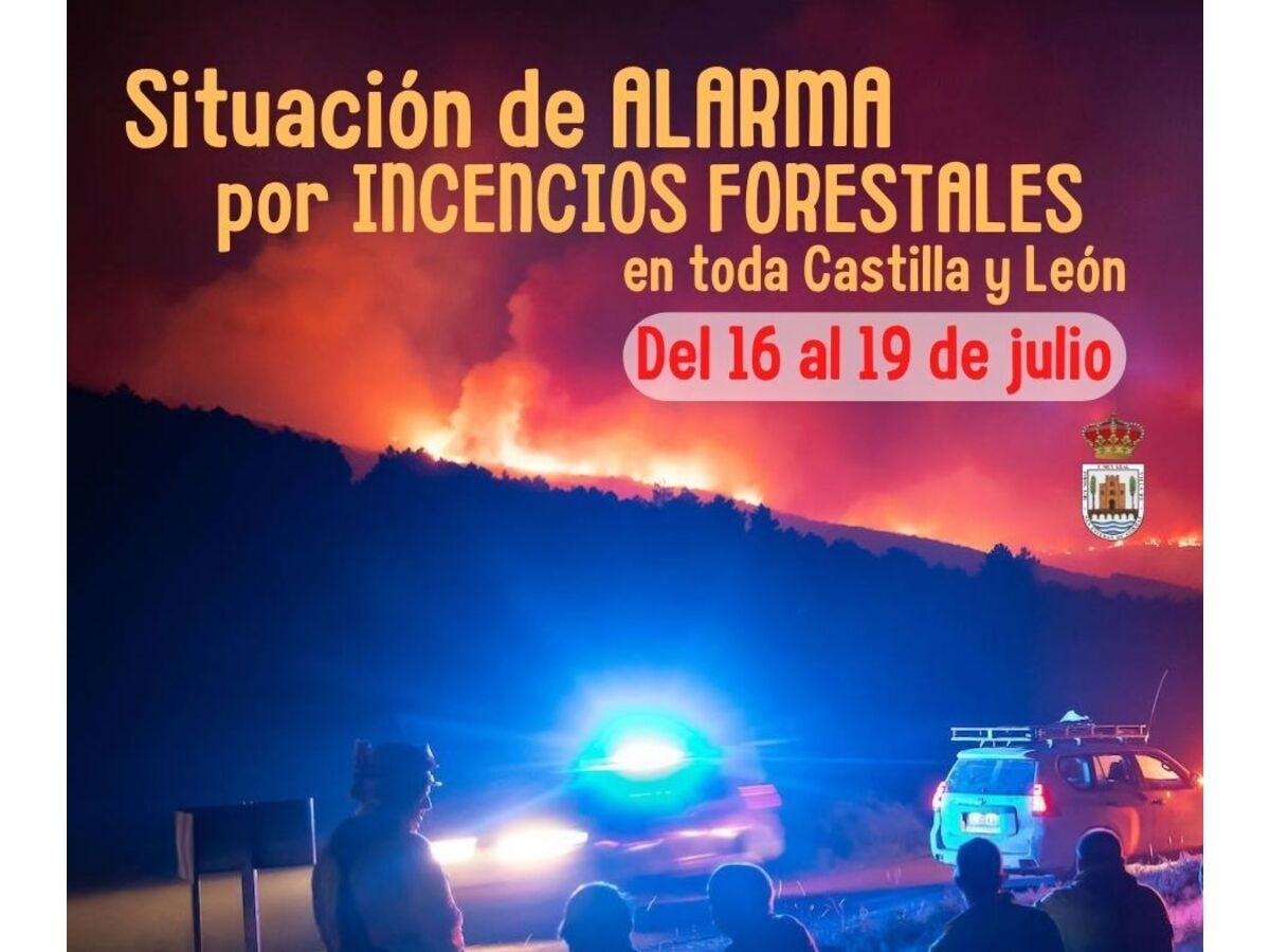 Situación de Alarma por incendios forestales