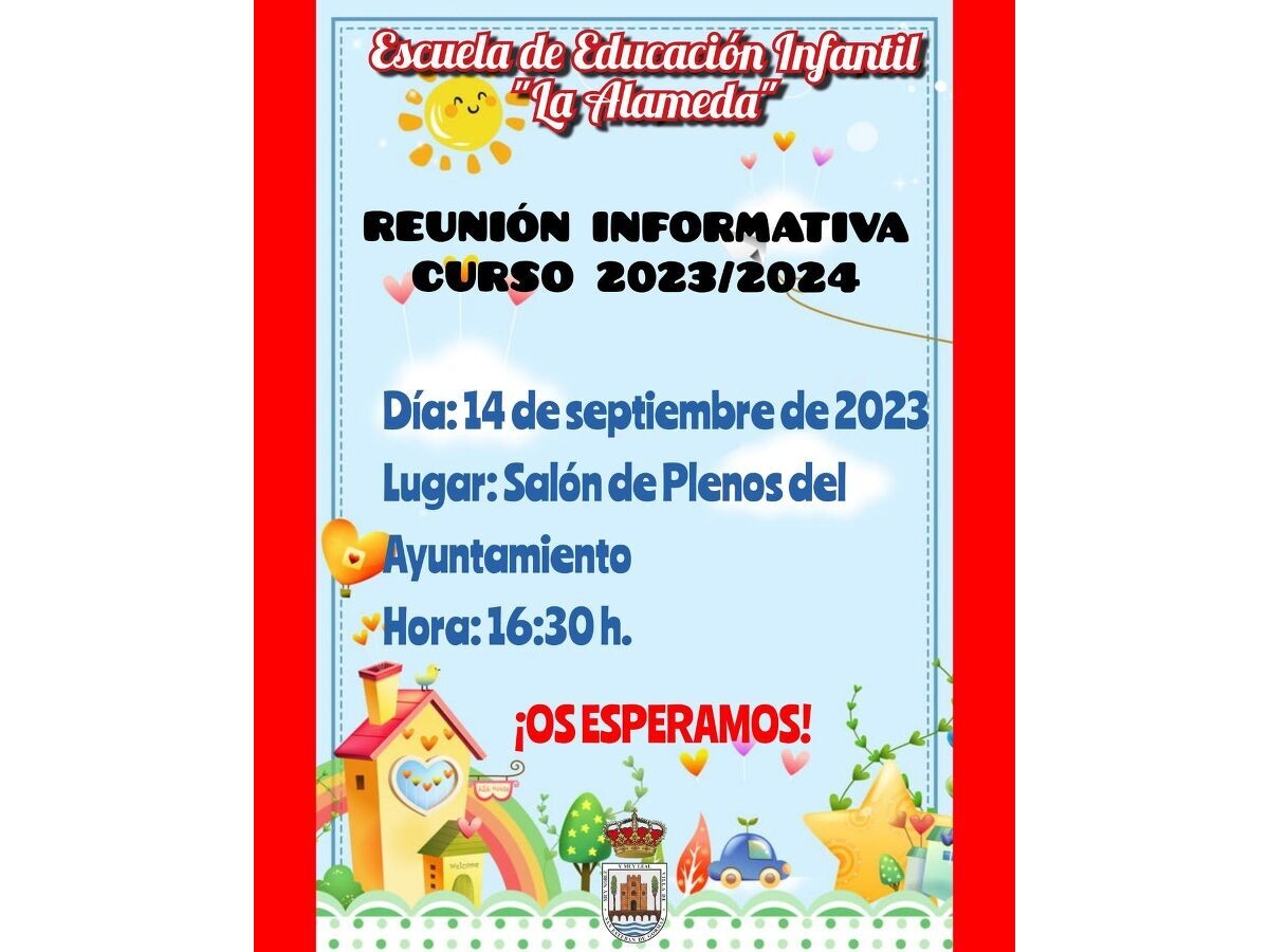 Inicio del curso escolar EEI La Alameda