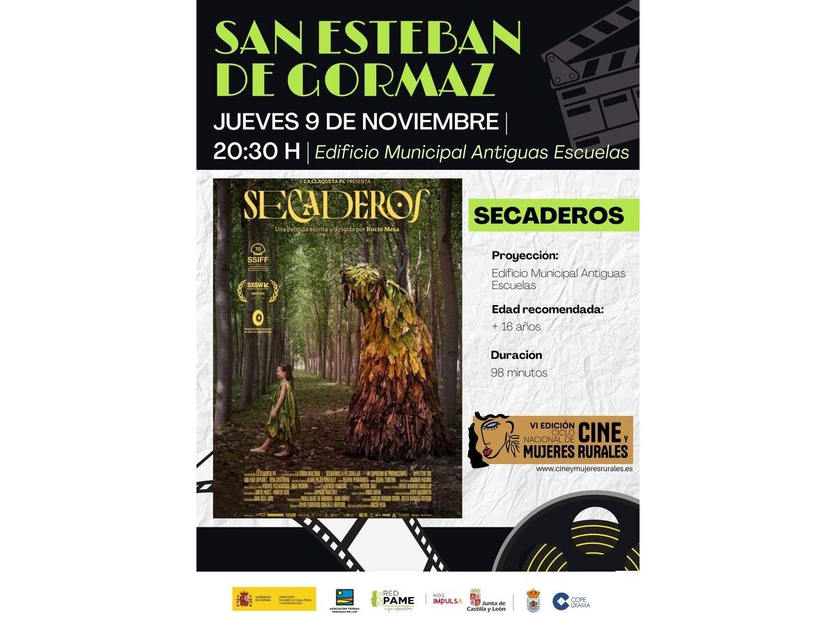 El Ciclo Nacional de Cine y Mujeres Rurales llega a San Esteban