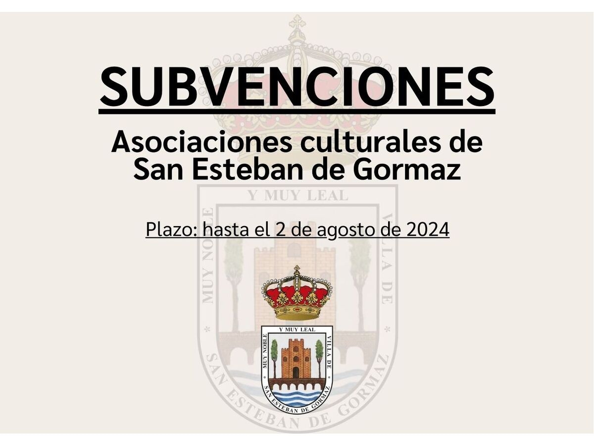 Subvenciones municipales 2024: asociaciones culturales