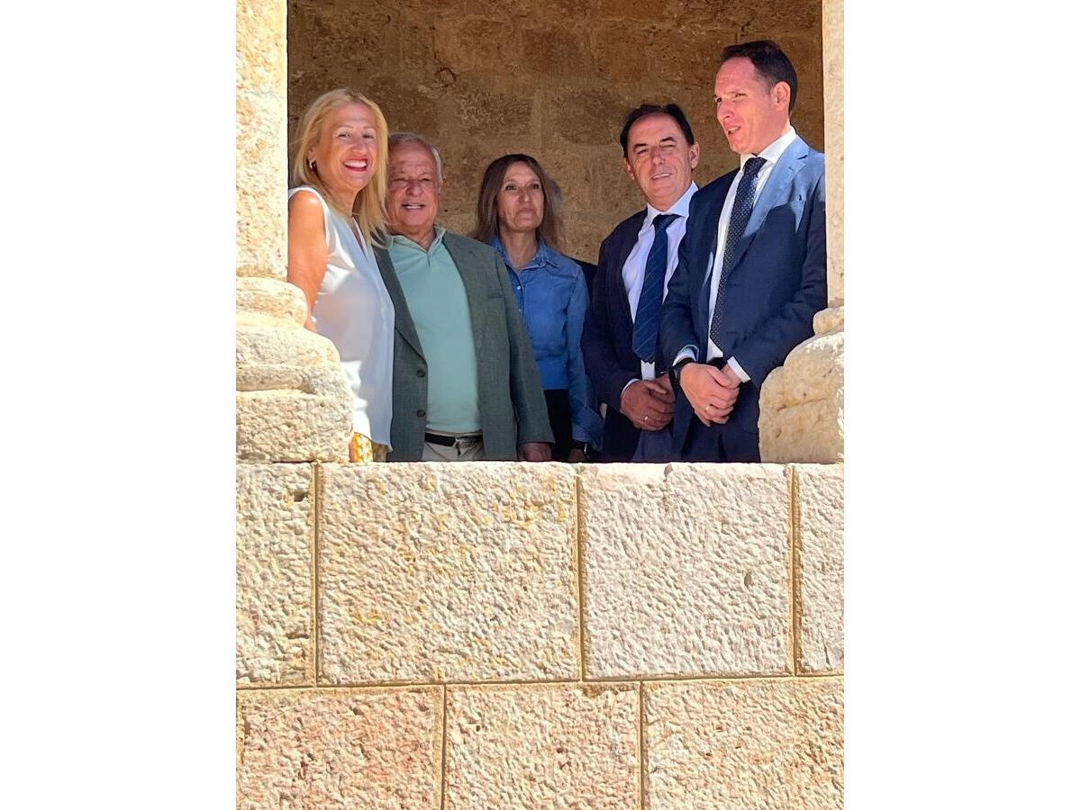 Visita a las obras de consolidación del muro del Rivero - Imagen 6