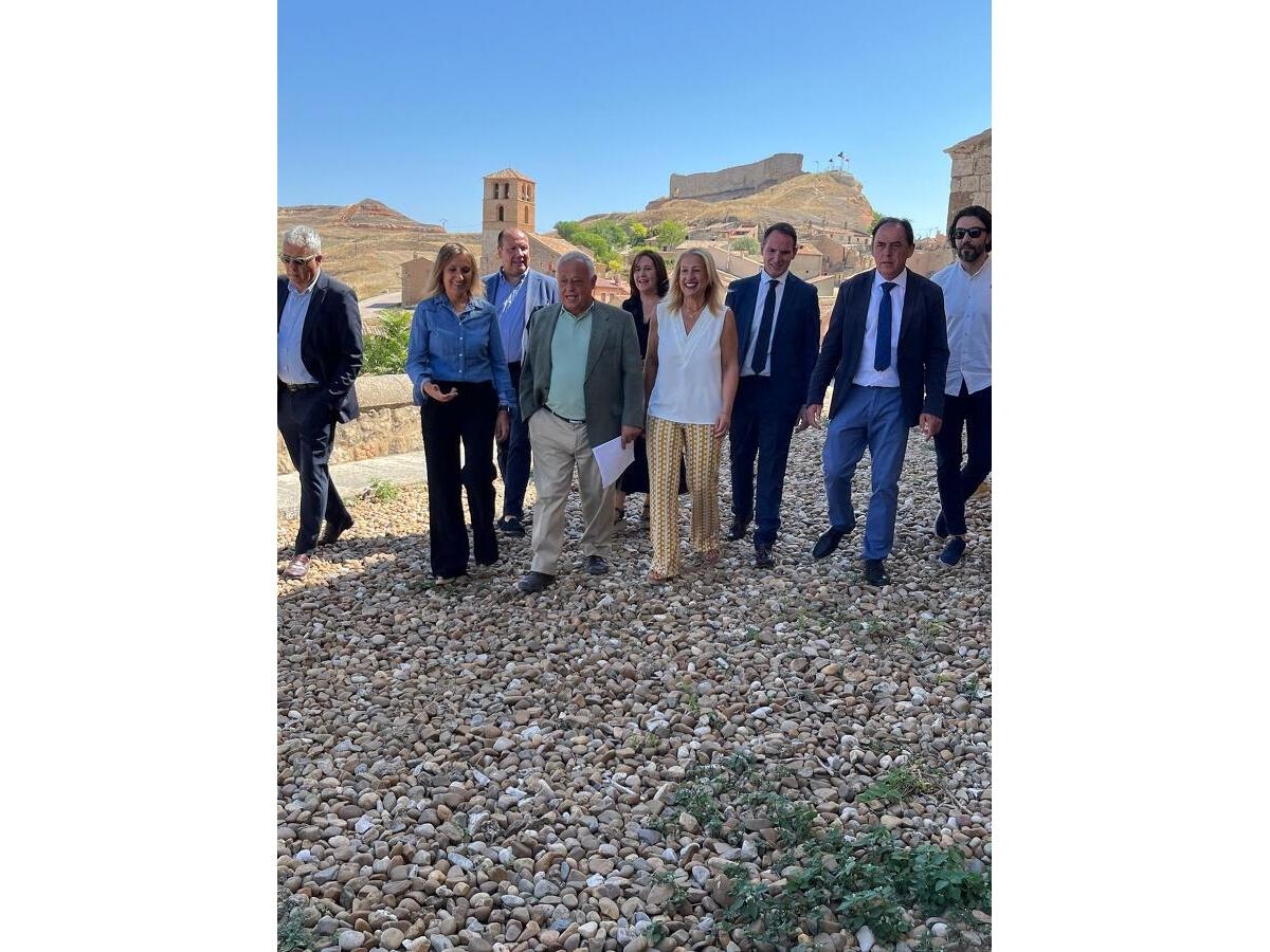 Visita a las obras de consolidación del muro del Rivero - Imagen 2