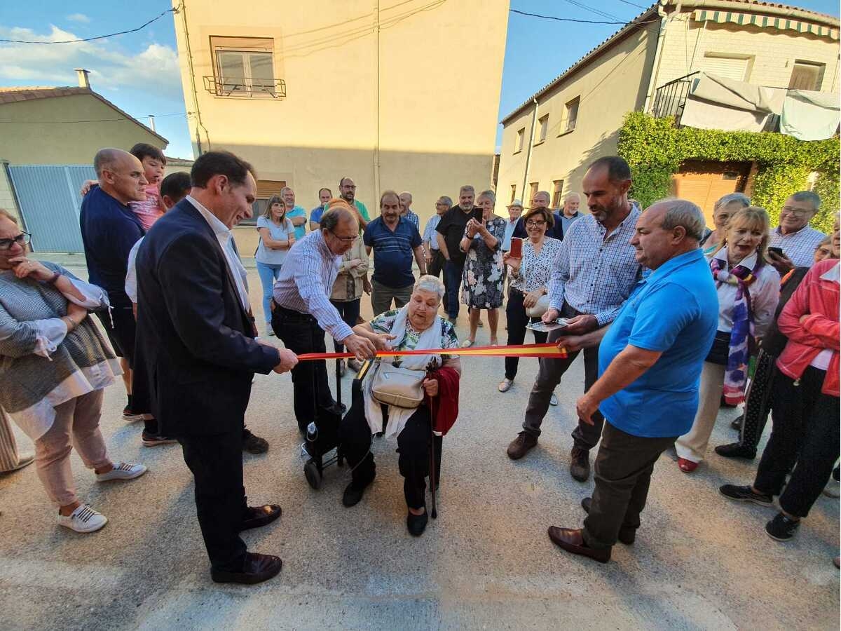 Inauguración del Centro Social de Olmillos