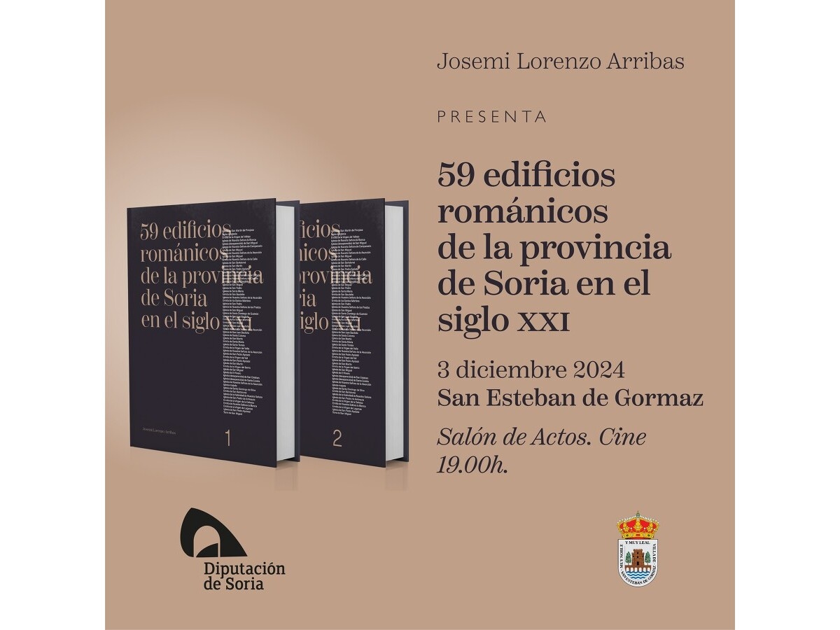 Presentación de "59 edificios románicos de la provincia de Soria"