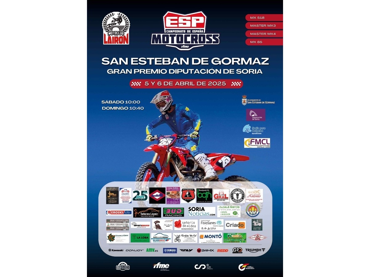 LLega el Campeonato de España de Motocross