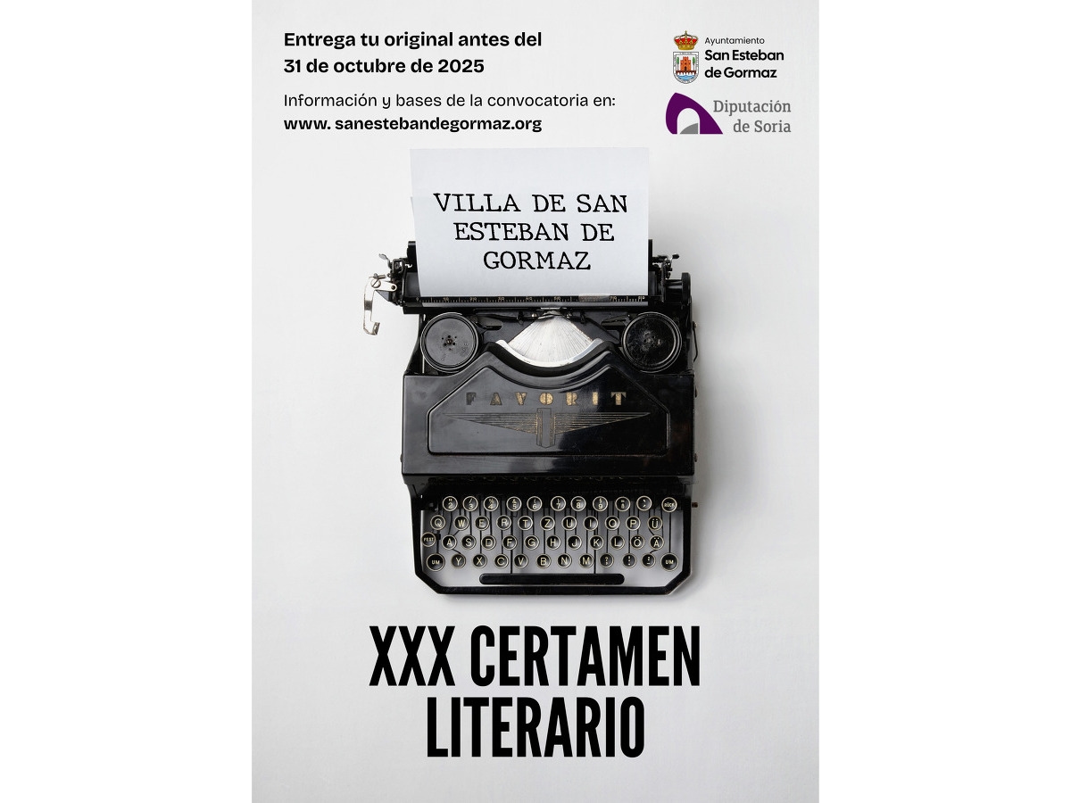 Convocatoria del Certamen Literario Villa de San Esteban