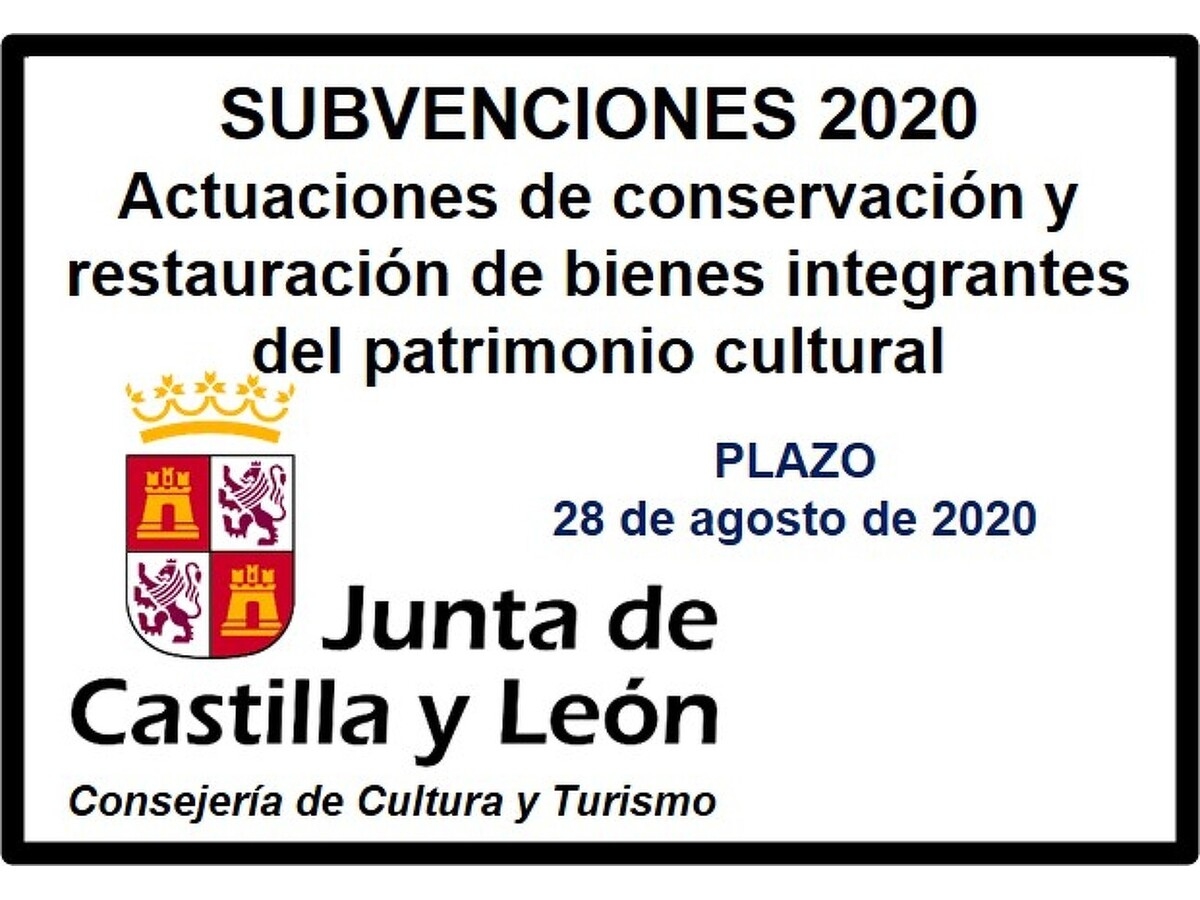 Ayudas económicas: conservación de bienes del patrimonio cultural
