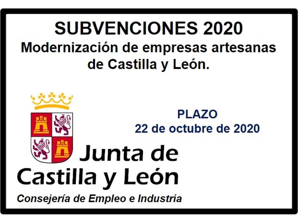 Subvenciones para la modernización de las empresas artesanas